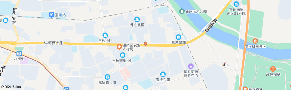 北京乔庄_公交站地图_北京公交_妙搜公交查询2024