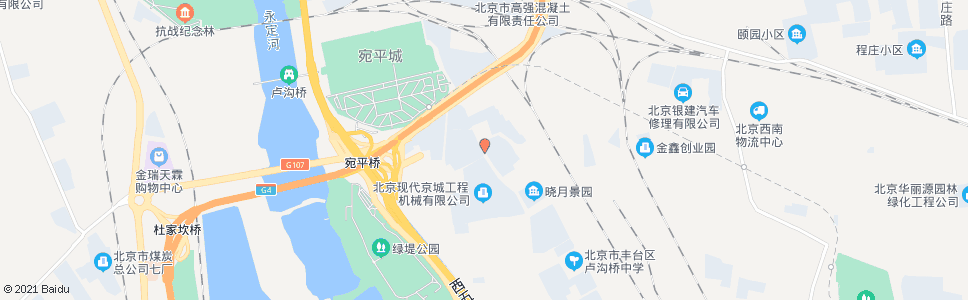 北京新月家园_公交站地图_北京公交_妙搜公交查询2024