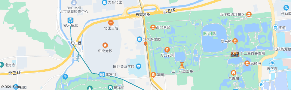 北京骚子营_公交站地图_北京公交_妙搜公交查询2024
