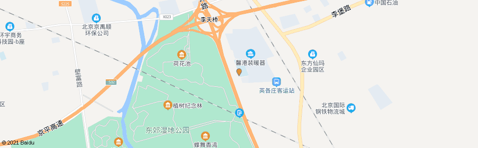 北京馨港庄园大门_公交站地图_北京公交_妙搜公交查询2024