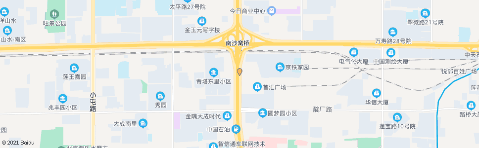 北京青塔(北行)_公交站地图_北京公交_妙搜公交查询2024