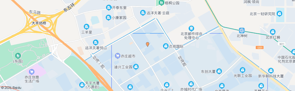 北京科创二街_公交站地图_北京公交_妙搜公交查询2024