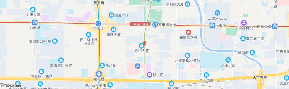 北京皇亭子_公交站地图_北京公交_妙搜公交查询2024