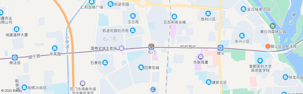 北京石门站_公交站地图_北京公交_妙搜公交查询2024