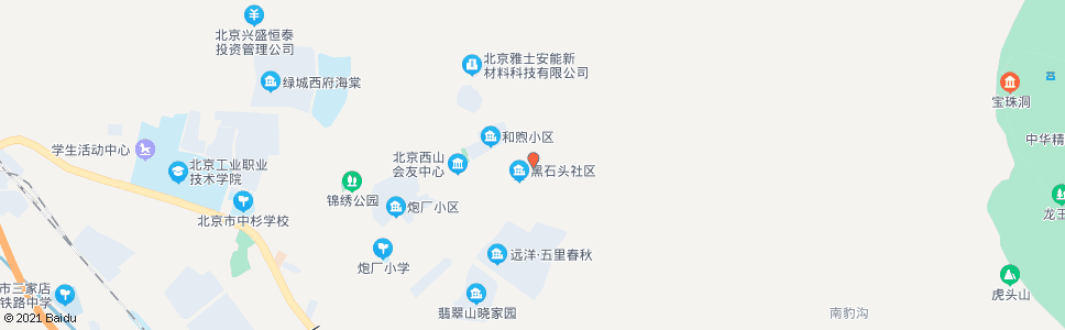 北京黑石头村_公交站地图_北京公交_妙搜公交查询2024