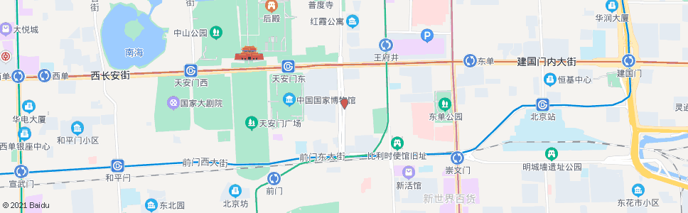 北京北海_公交站地图_北京公交_妙搜公交查询2024