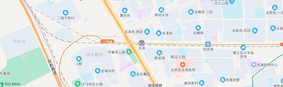 北京龙泽站_公交站地图_北京公交_妙搜公交查询2024