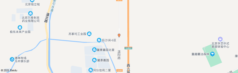 北京后沙涧_公交站地图_北京公交_妙搜公交查询2024