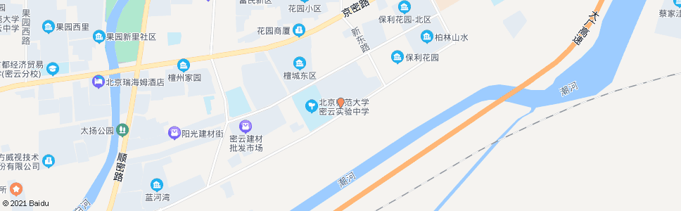 北京华运市场_公交站地图_北京公交_妙搜公交查询2024
