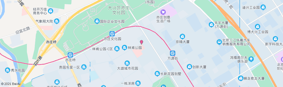 北京亦庄北环西路_公交站地图_北京公交_妙搜公交查询2024