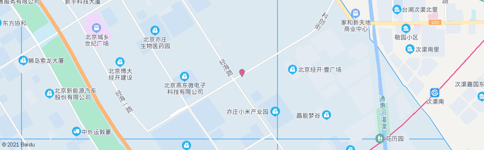 北京科创街_公交站地图_北京公交_妙搜公交查询2024