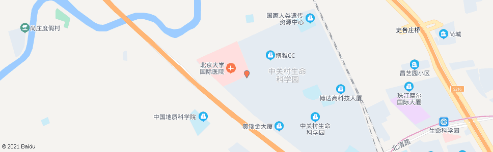 北京医疗园路西站_公交站地图_北京公交_妙搜公交查询2024
