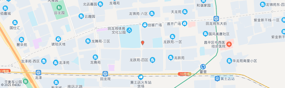 北京龙跃苑二区西南门_公交站地图_北京公交_妙搜公交查询2024