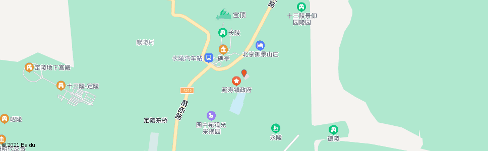 北京景陵村_公交站地图_北京公交_妙搜公交查询2024