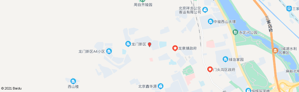 北京龙门一区_公交站地图_北京公交_妙搜公交查询2024