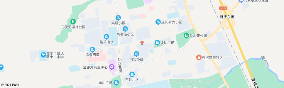 北京川北小区北门_公交站地图_北京公交_妙搜公交查询2024