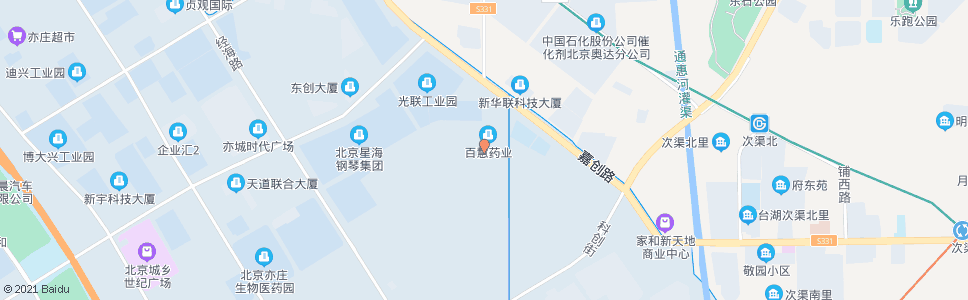 北京马庄_公交站地图_北京公交_妙搜公交查询2024