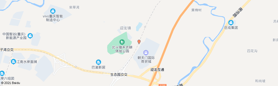 重庆双谷社区_公交站地图_重庆公交_妙搜公交查询2024