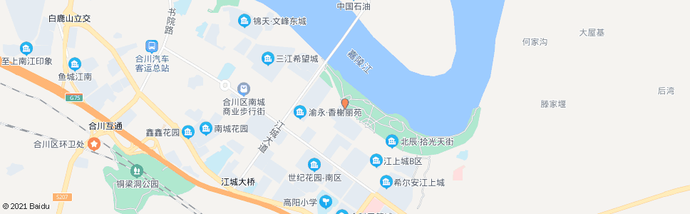 重庆江山名门_公交站地图_重庆公交_妙搜公交查询2024