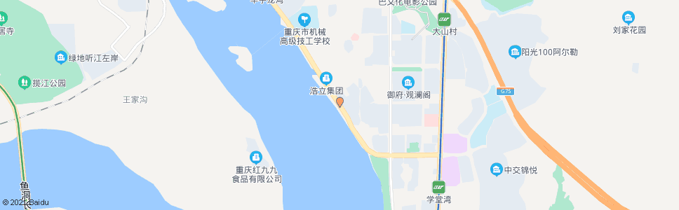 重庆浩立碧海湾_公交站地图_重庆公交_妙搜公交查询2024