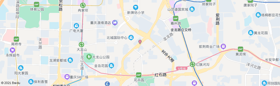 重庆华莹路_公交站地图_重庆公交_妙搜公交查询2024