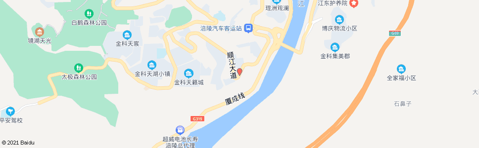 重庆长柳坡_公交站地图_重庆公交_妙搜公交查询2024