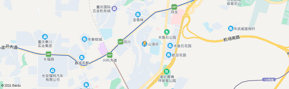 重庆山语间_公交站地图_重庆公交_妙搜公交查询2024