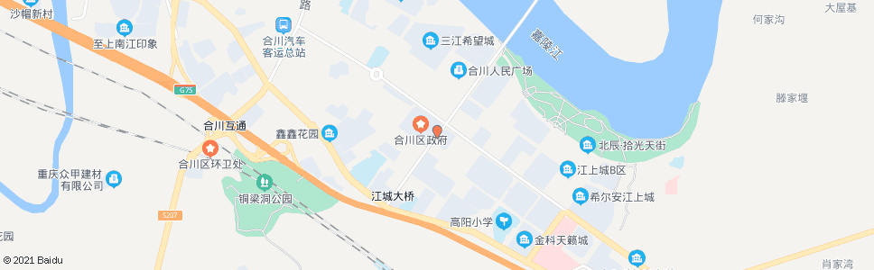 重庆江城大道_公交站地图_重庆公交_妙搜公交查询2024
