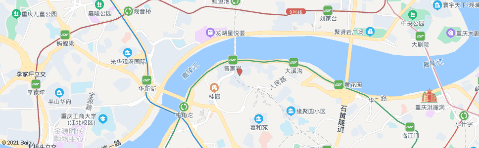 重庆市轻工校_公交站地图_重庆公交_妙搜公交查询2024