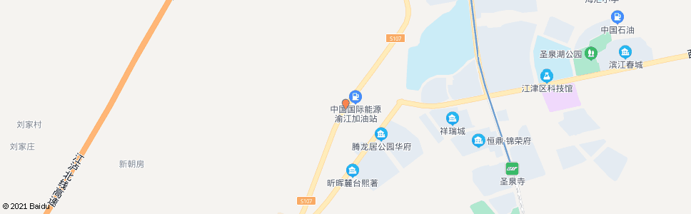 重庆圣泉加油站_公交站地图_重庆公交_妙搜公交查询2024