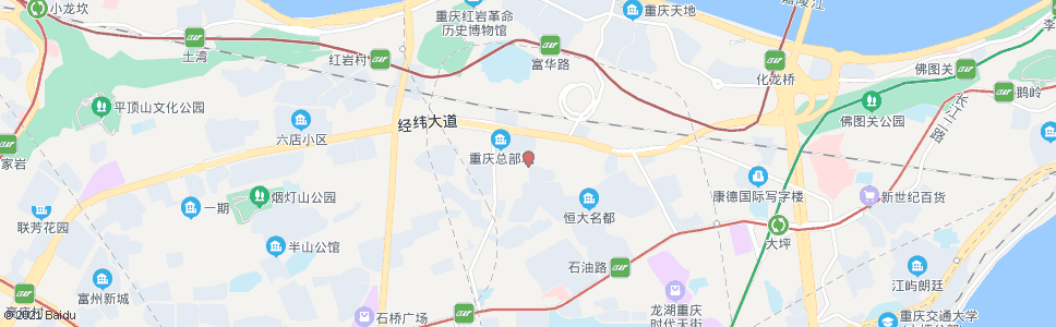 重庆石油路小学_公交站地图_重庆公交_妙搜公交查询2024