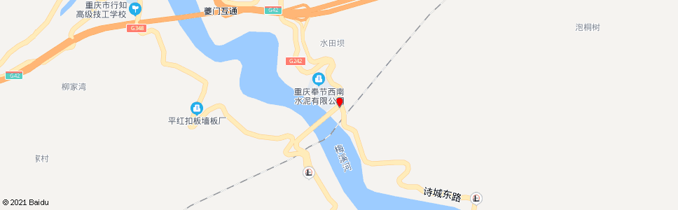 重庆梅溪桥_公交站地图_重庆公交_妙搜公交查询2024