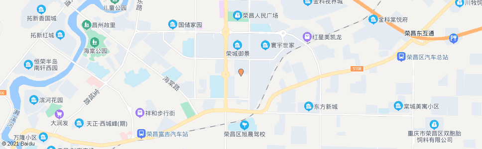 重庆颐和街_公交站地图_重庆公交_妙搜公交查询2024