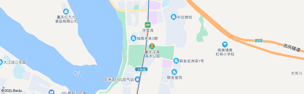 重庆海洋儿童公园_公交站地图_重庆公交_妙搜公交查询2024