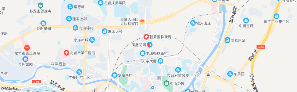 龙岩果园新村_公交站地图_龙岩公交_妙搜公交查询2024