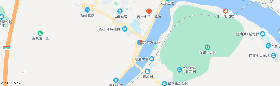南平汽车南站_公交站地图_南平公交_妙搜公交查询2024