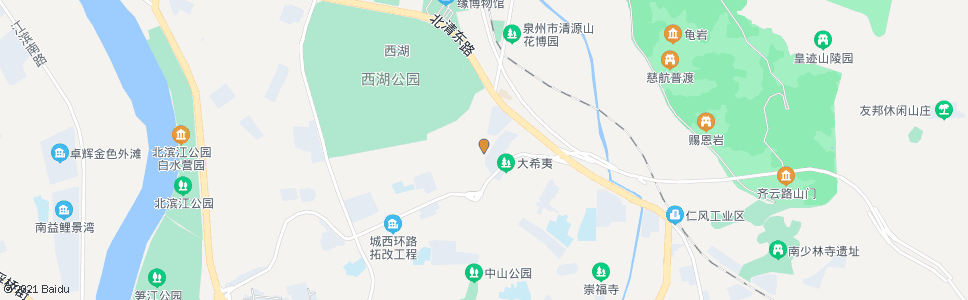 泉州普明村_公交站地图_泉州公交_妙搜公交查询2024