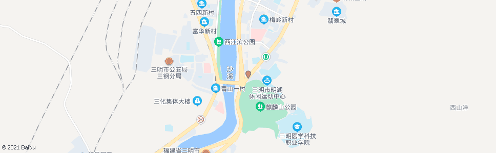 三明麒麟山(附小)_公交站地图_三明公交_妙搜公交查询2024