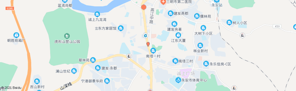 三明汇丰村镇银行(五四路)_公交站地图_三明公交_妙搜公交查询2024