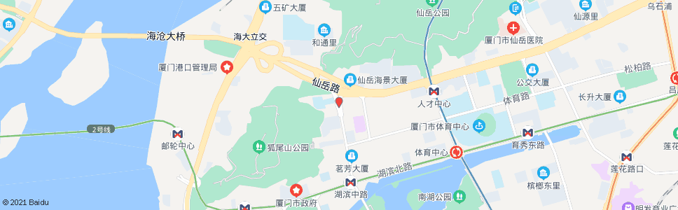 厦门滨北小学_公交站地图_厦门公交_妙搜公交查询2024