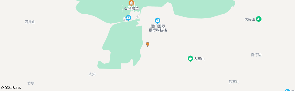 厦门北山村_公交站地图_厦门公交_妙搜公交查询2024