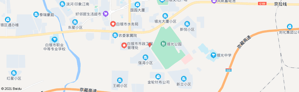 白银区八校_公交站地图_白银公交_妙搜公交查询2024