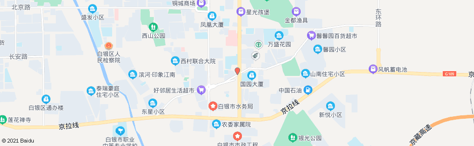 白银区公路管理站_公交站地图_白银公交_妙搜公交查询2024