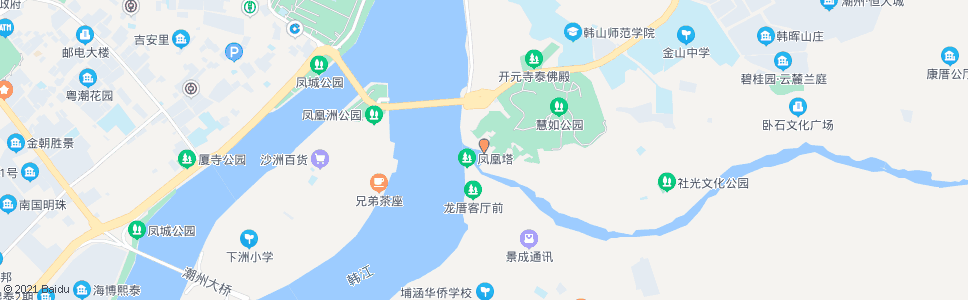 潮州溪北新兴路口_公交站地图_潮州公交_妙搜公交查询2024