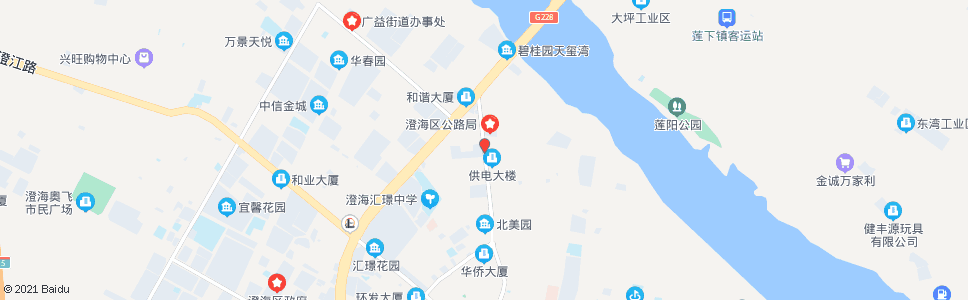 潮州塑料城_公交站地图_潮州公交_妙搜公交查询2024