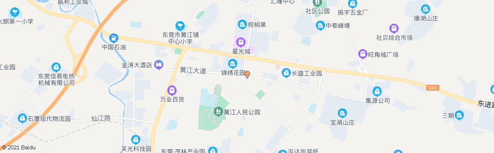 东莞黄江电信分局(环城路口)_公交站地图_东莞公交_妙搜公交查询2024