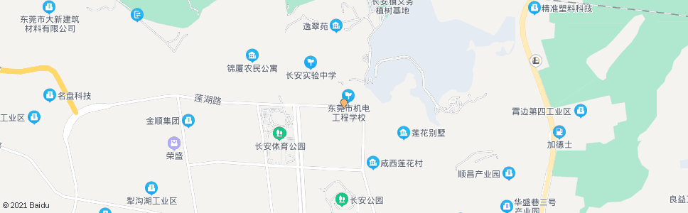 东莞东莞机电工程学校南_公交站地图_东莞公交_妙搜公交查询2024