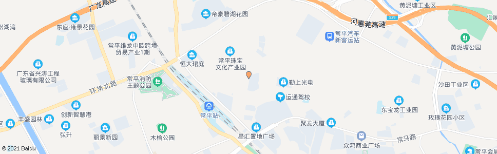 东莞上坑市场_公交站地图_东莞公交_妙搜公交查询2024