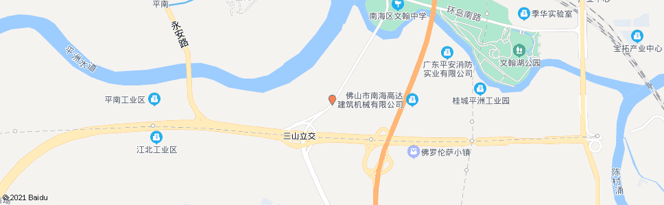 佛山胜利村_公交站地图_佛山公交_妙搜公交查询2024