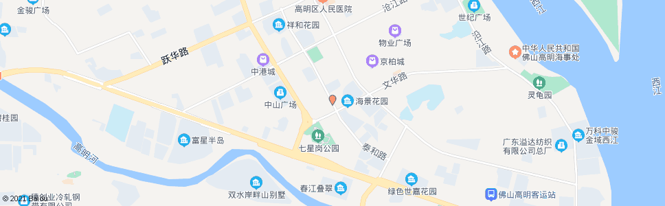 佛山沛明小学_公交站地图_佛山公交_妙搜公交查询2024